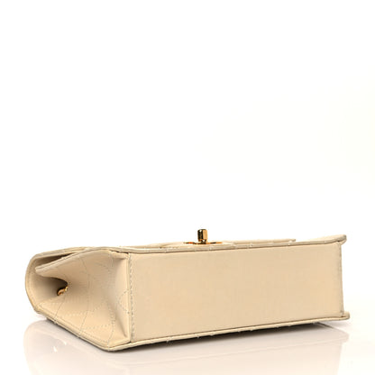 Chanel Lambskin Quilted Small Single Flap White 3 of 16