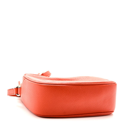 Gucci Pebbled Calfskin Small Soho Disco Bag Sun Orange 4 of 11