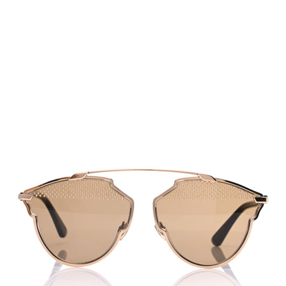Christian Dior Studded So Real Sunglasses Gold 2 of 9