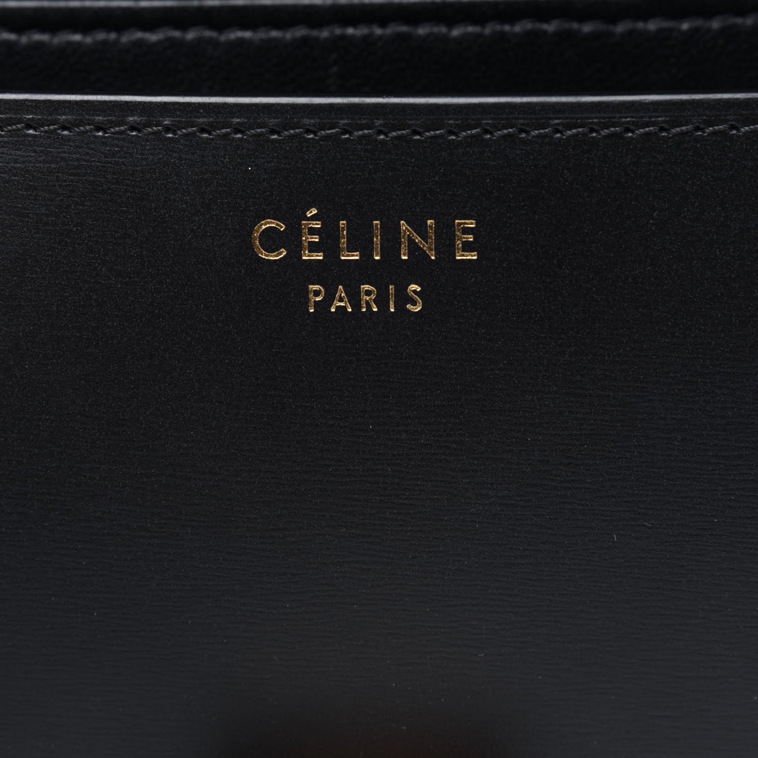 Celine Box Calfskin Medium Classic Box Flap Bag Black 6 of 16