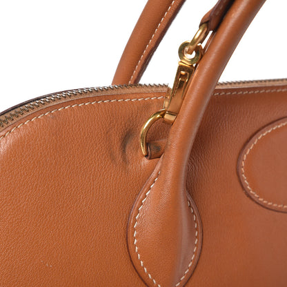 Hermes Veau Sikkim Denim Bolide 35 Gold 10 of 15