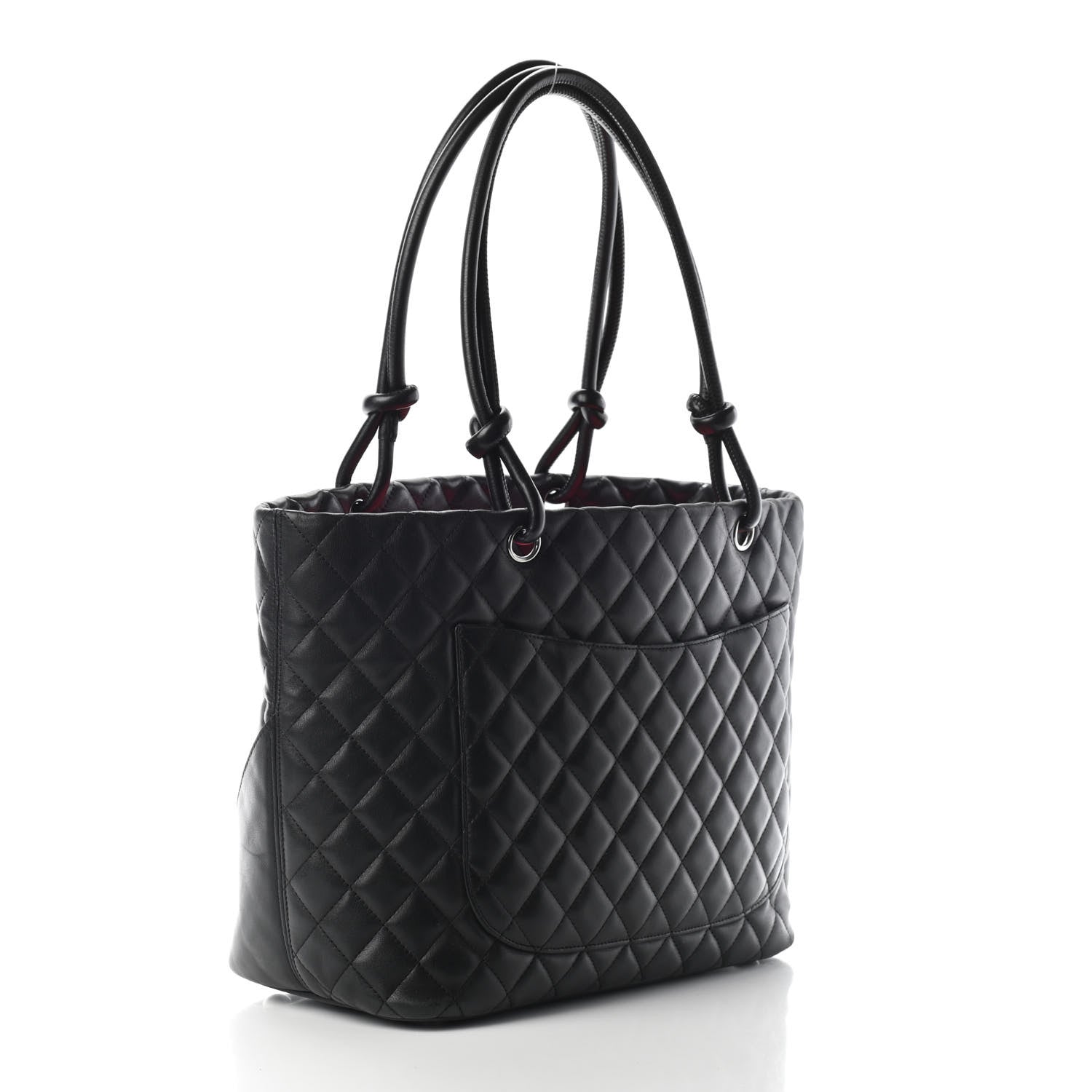 Chanel Calfskin Quilted Large Cambon Tote Black 3 of 9