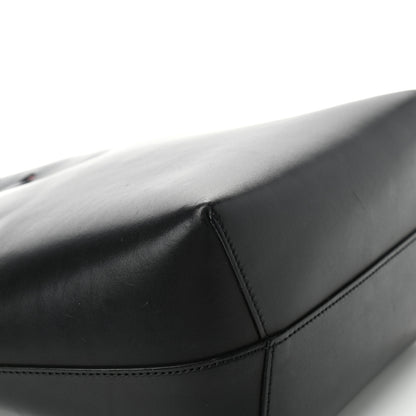 Mansur Gavriel Calfskin Mini Bucket Bag Black Flamma 10 of 11