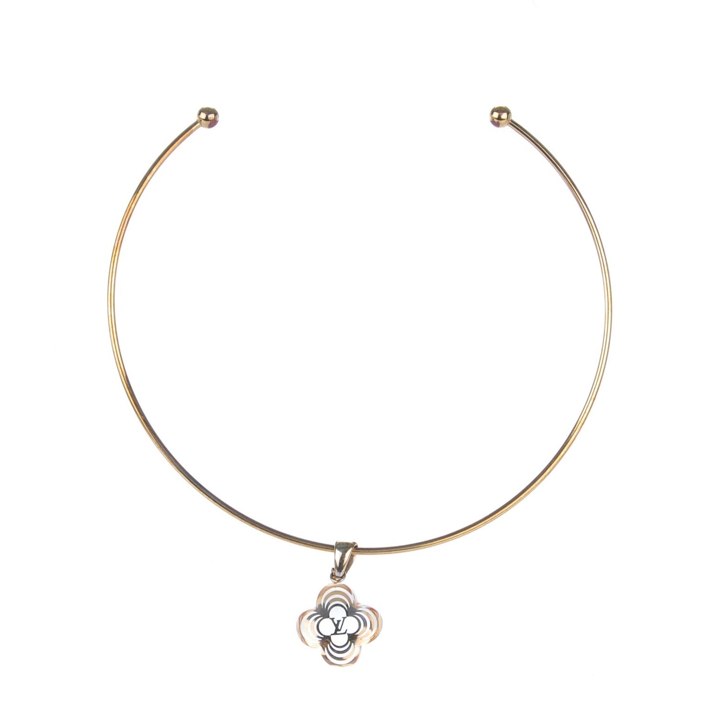 A La Folie Choker Necklace Gold