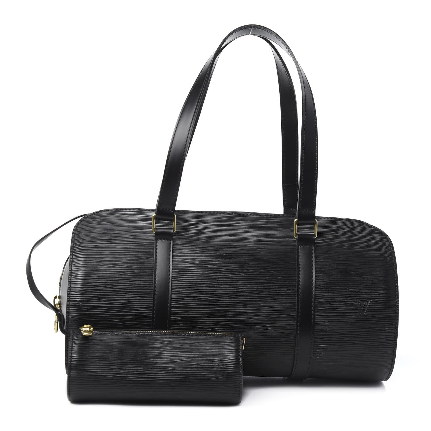 Louis Vuitton Epi Soufflot Black 1 of 9