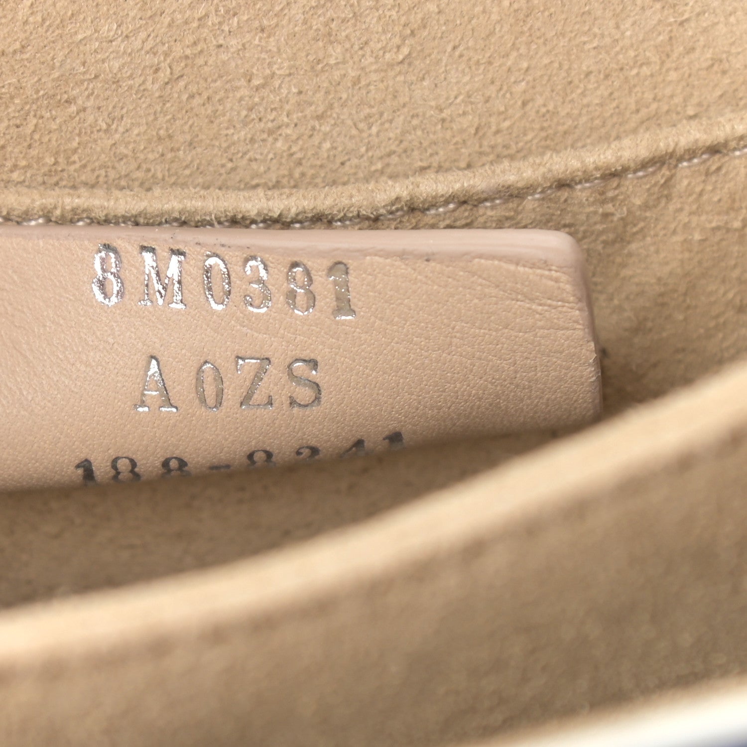 Fendi Vitello Liberty Pearl Scalloped Small Kan I Shoulder Bag Nebula Blu Scuro 7 of 13