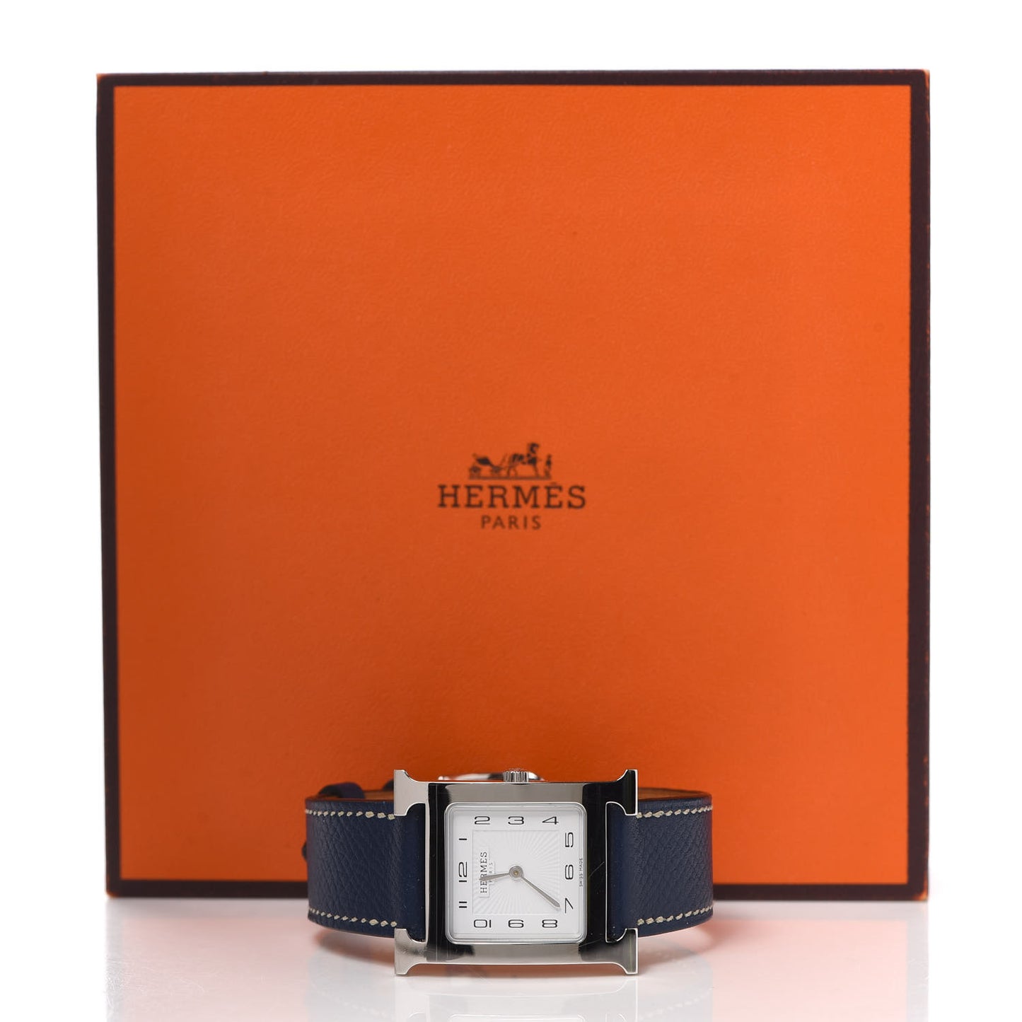 Stainless Steel Epsom 26mm Heure H Hour Quartz Watch Malta