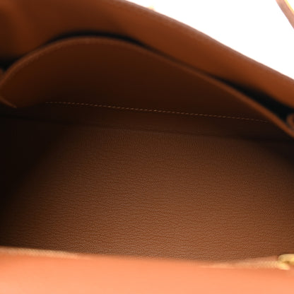 Hermes Togo Kelly Retourne 25 Gold 5 of 12