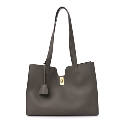 Celine Grained Calfskin Cabas 16 Bag Smokey Taupe 1 of 9