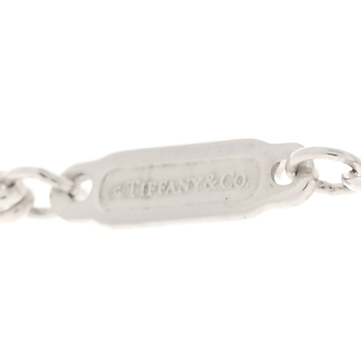 Sterling Silver Double HardWear Link Pendant Necklace