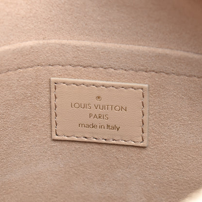 Louis Vuitton Lambskin Damier Quilt Troca MM Cashmere Beige 6 of 8