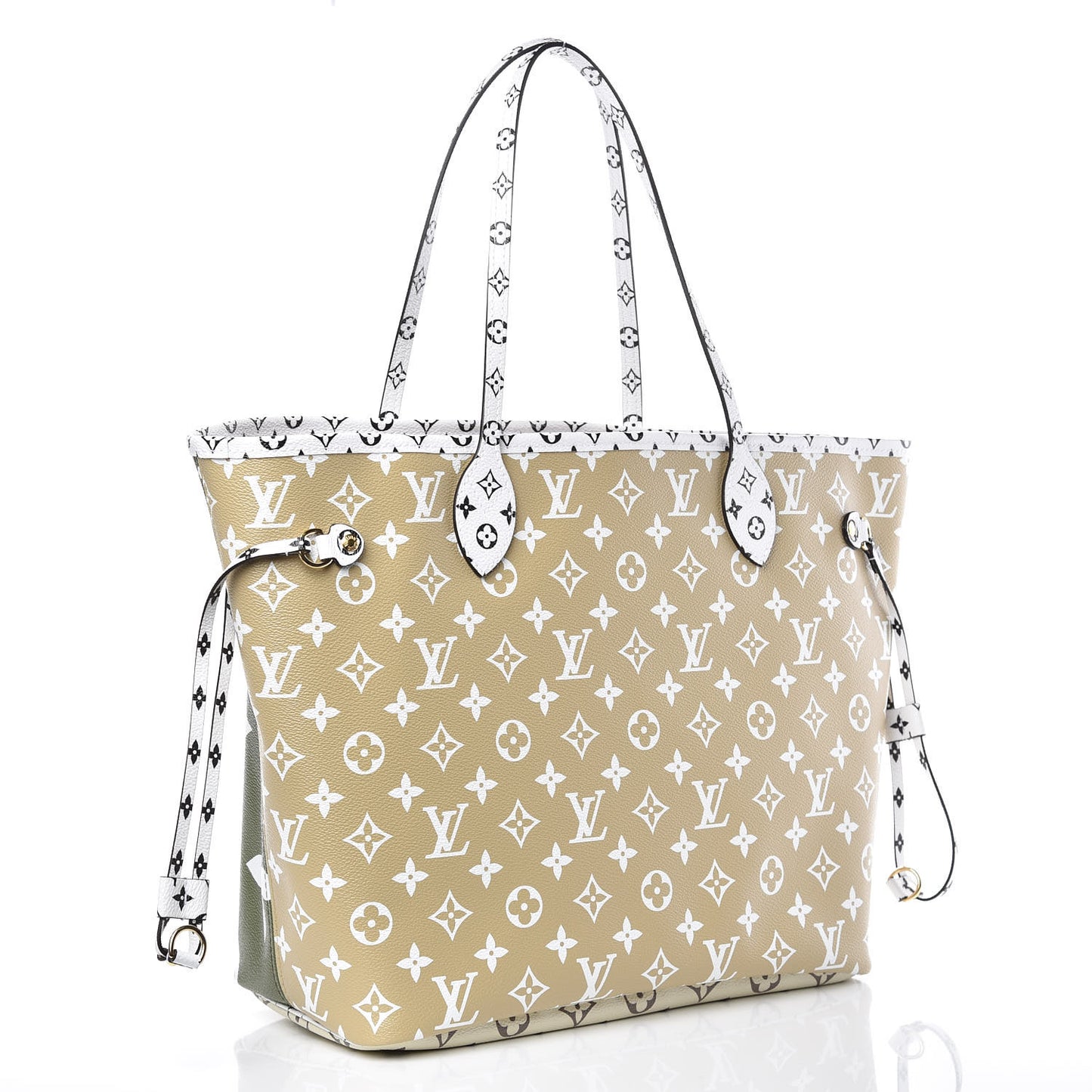 Monogram Giant Neverfull MM Kaki
