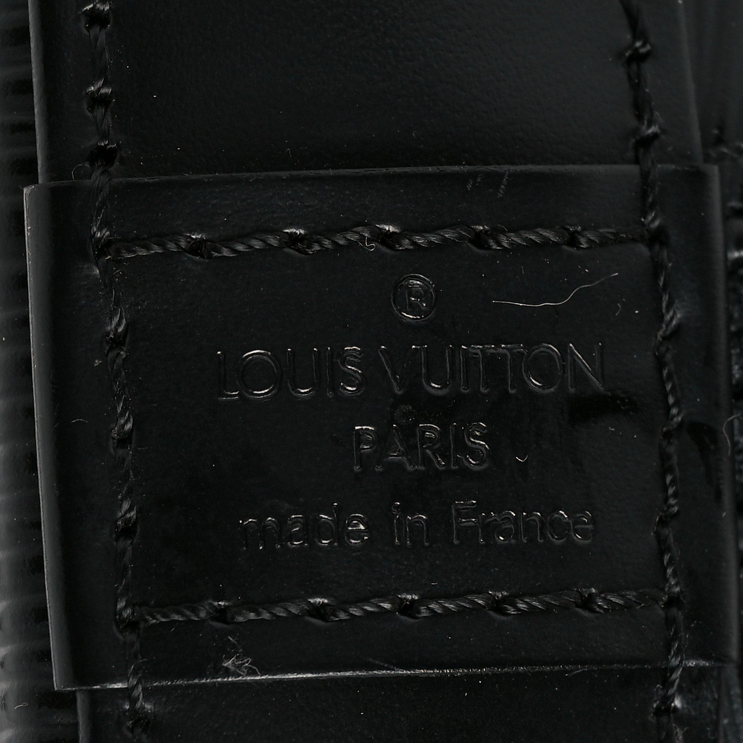 Louis Vuitton Epi Alma PM Black 5 of 8