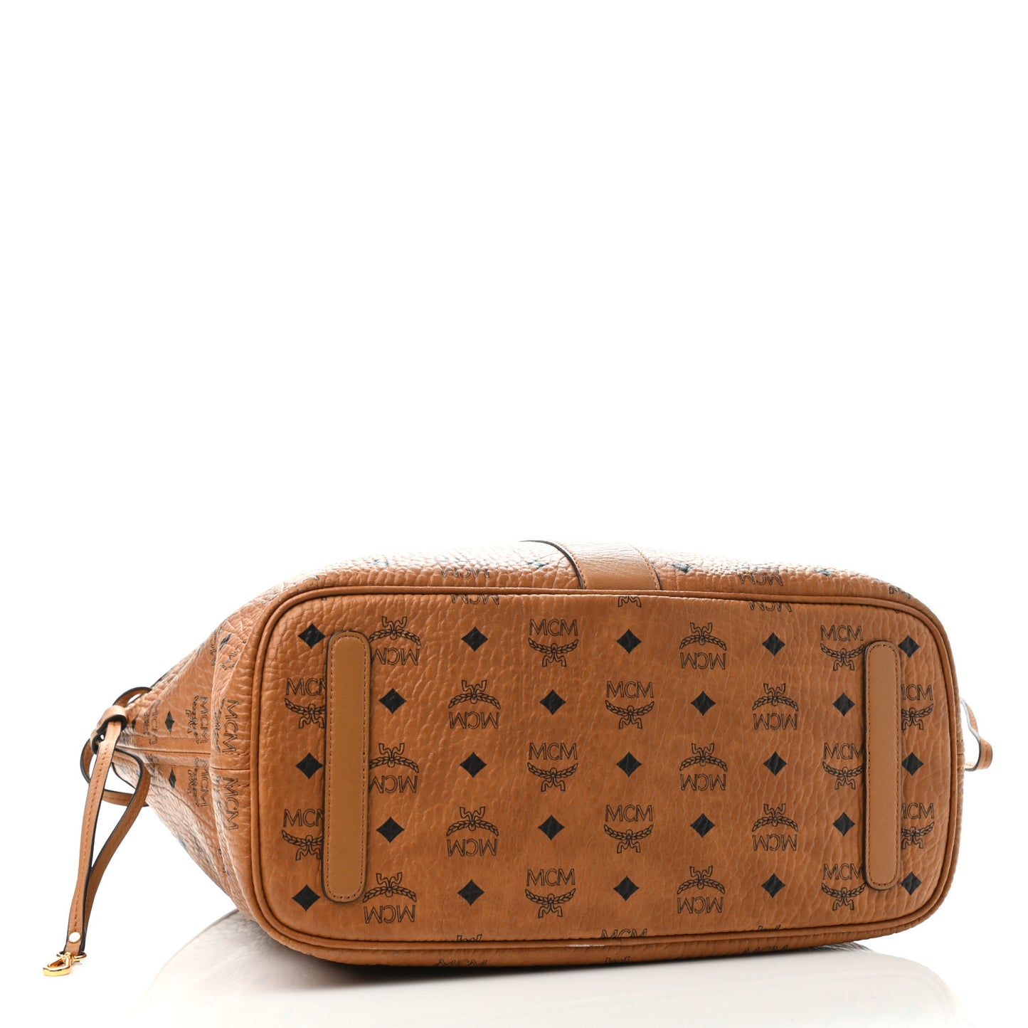 Visetos Medium Liz Reversible Shopper Tote Cognac