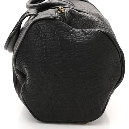 Alexander Wang Pebbled Lambskin Rocco Black Antique Brass Hardware 8 of 9