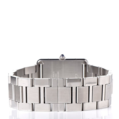 Cartier Stainless Steel 27mm Tank Solo Quartz Watch 4 of 9