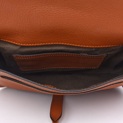 Chloe Calfskin Medium Marcie Round Crossbody Bag Tan 7 of 8