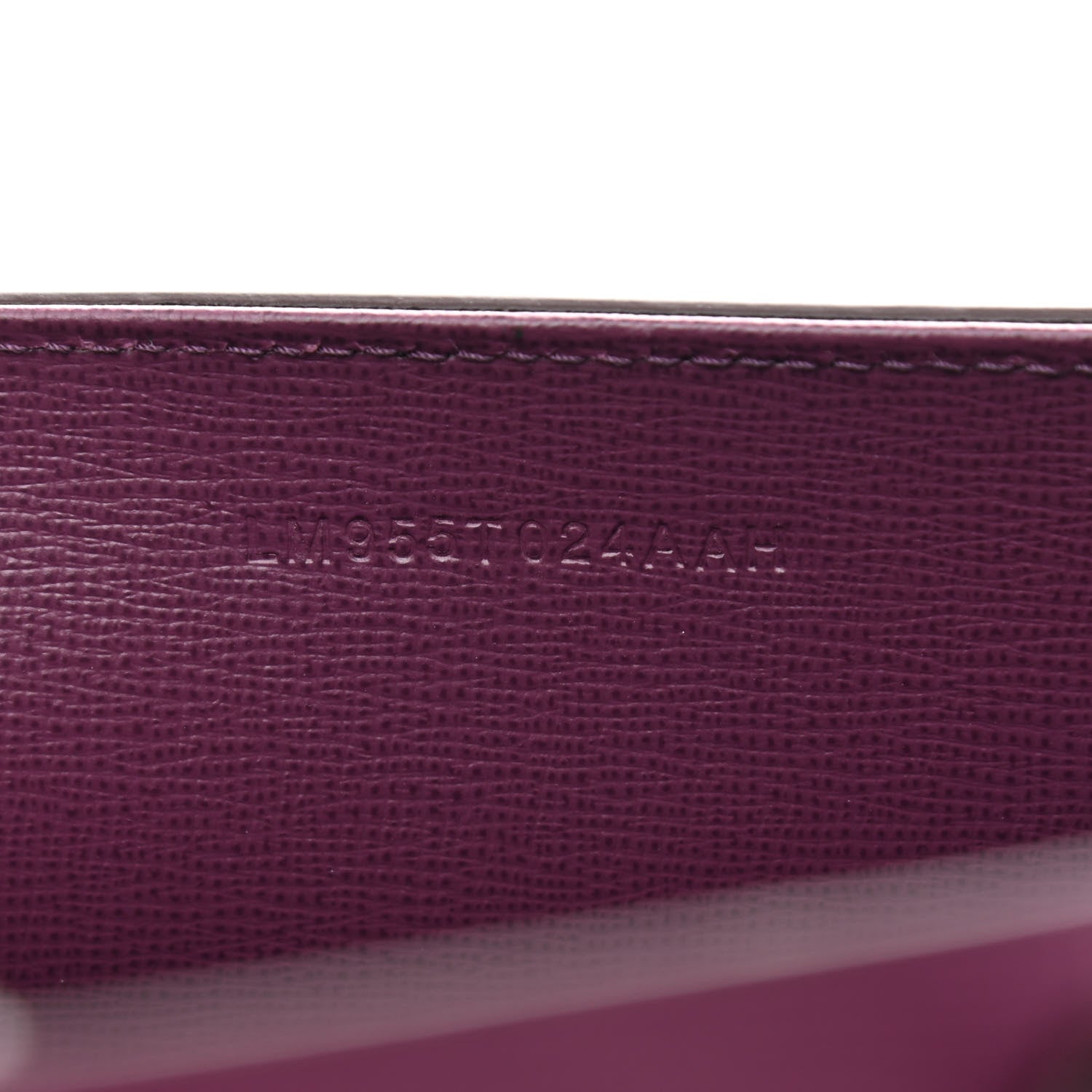 Tom Ford Grained Calfskin Small T Tote Bordeaux 7 of 13
