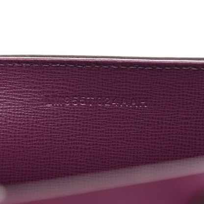 Tom Ford Grained Calfskin Small T Tote Bordeaux 7 of 13