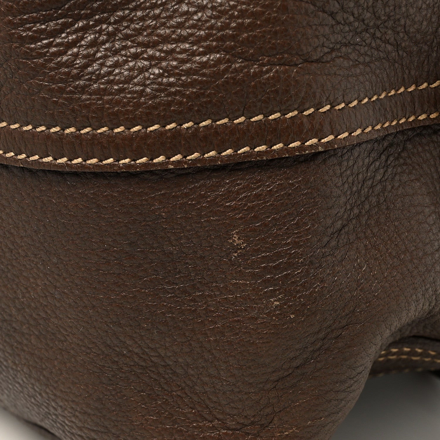 Prada Vitello Daino Satchel Bruciato 11 of 12