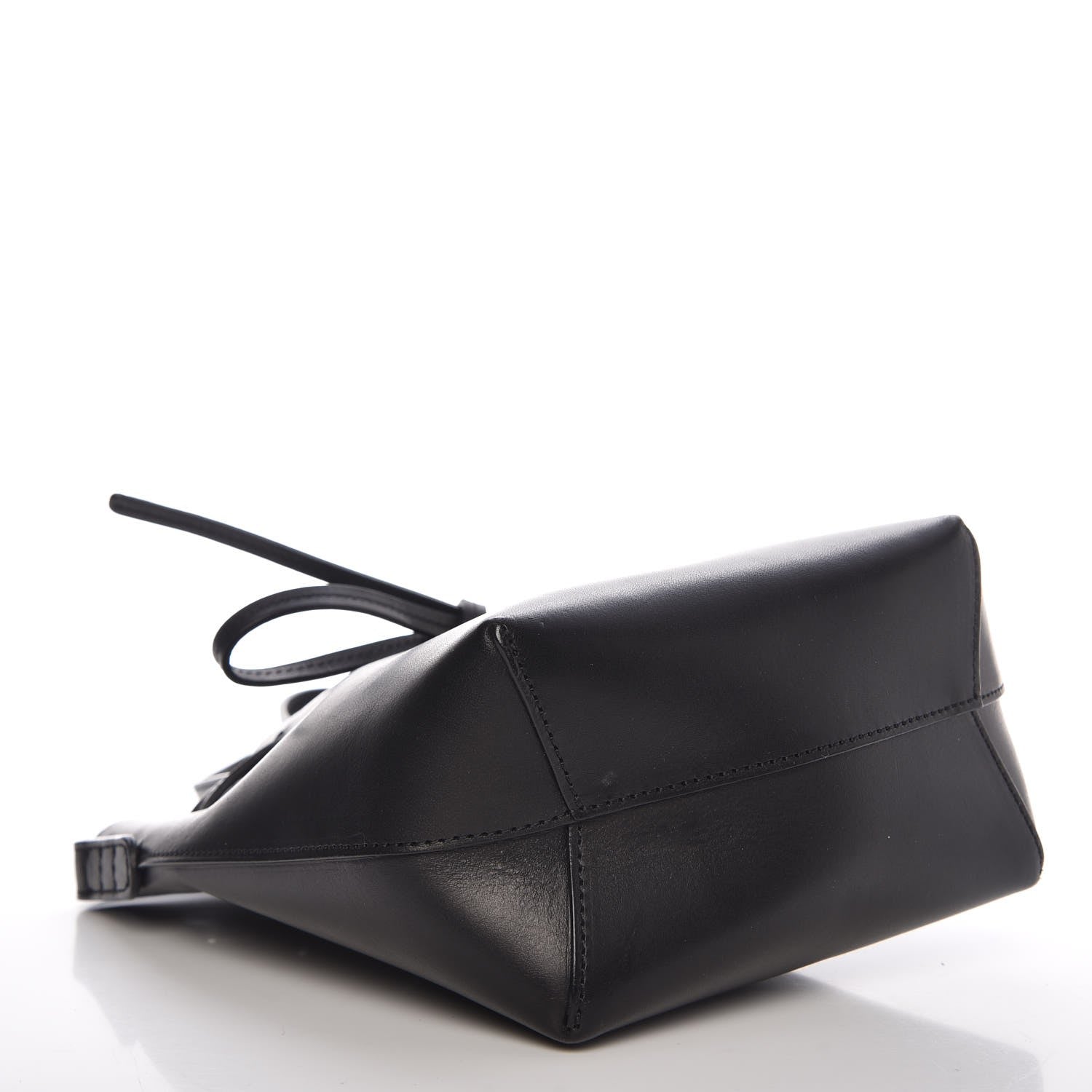 Mansur Gavriel Calfskin Mini Mini Bucket Bag Black 4 of 9