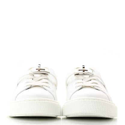 Hermes Calfskin Day Sneakers 37 White 2 of 11