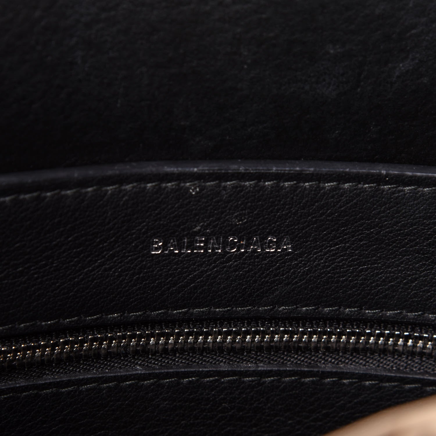 Balenciaga Smooth Calfskin Logo XXS Everyday Tote Light Beige Black 7 of 10