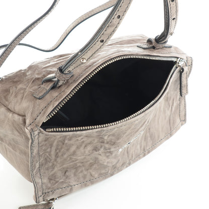 Givenchy Tumbled Sheepskin Mini Pandora Grey 7 of 7