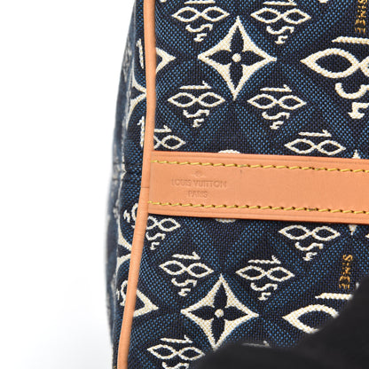Louis Vuitton Jacquard Since 1854 Speedy Bandouliere 25 Blue 9 of 11