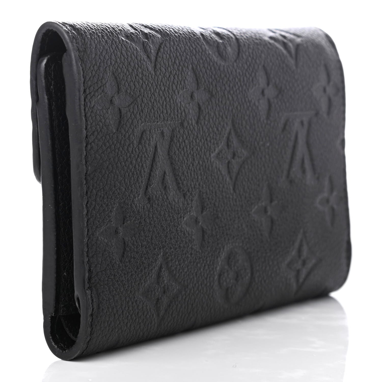 Louis Vuitton Empreinte Compact Curieuse Wallet Black 3 of 6