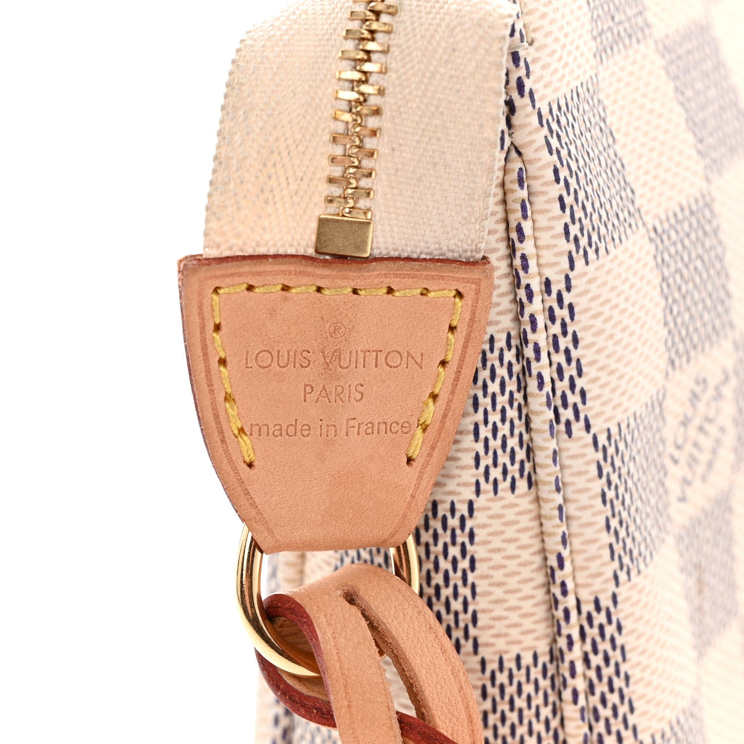 Louis Vuitton Damier Azur Pochette Accessories NM 6 of 8