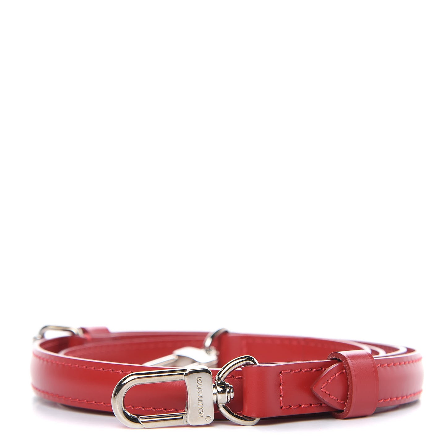 Calfskin 16mm Adjustable Shoulder Strap Red