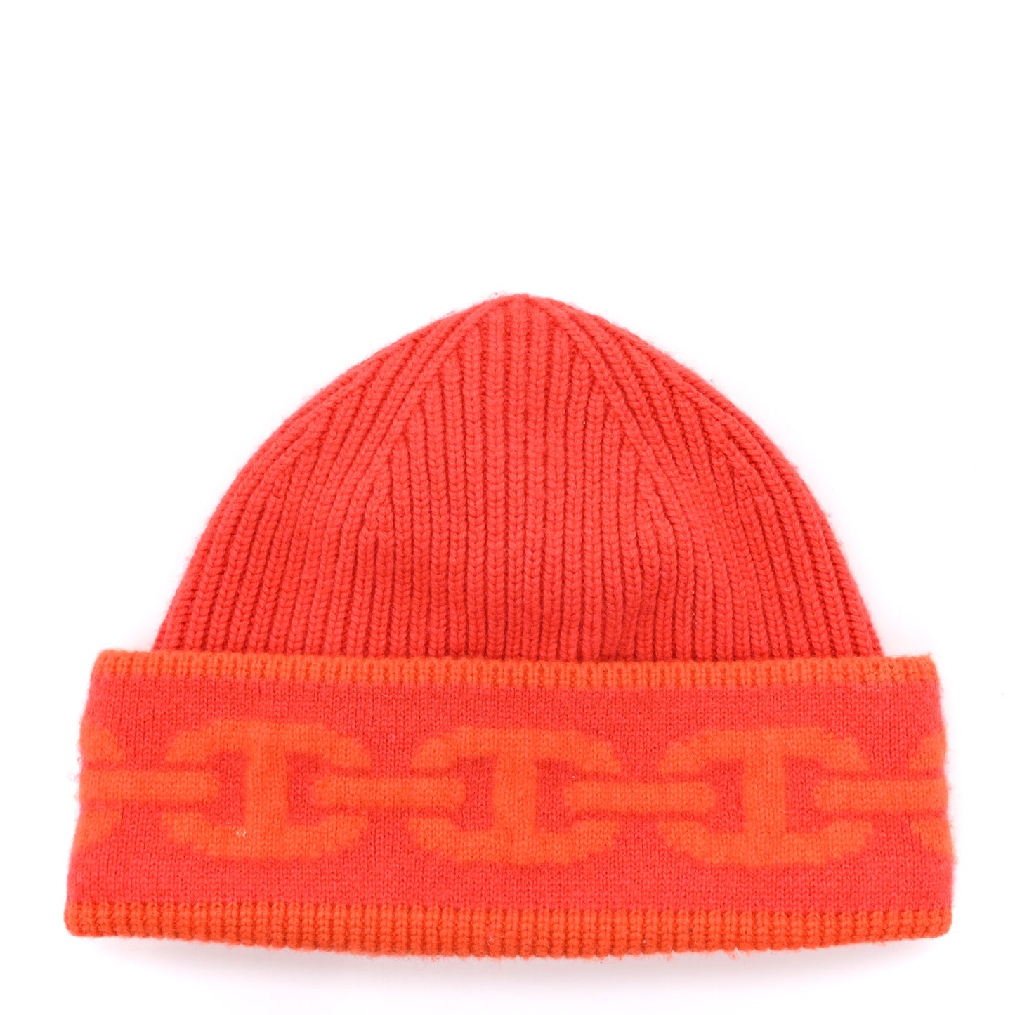Cashmere Knit Heaven Beanie M Orange