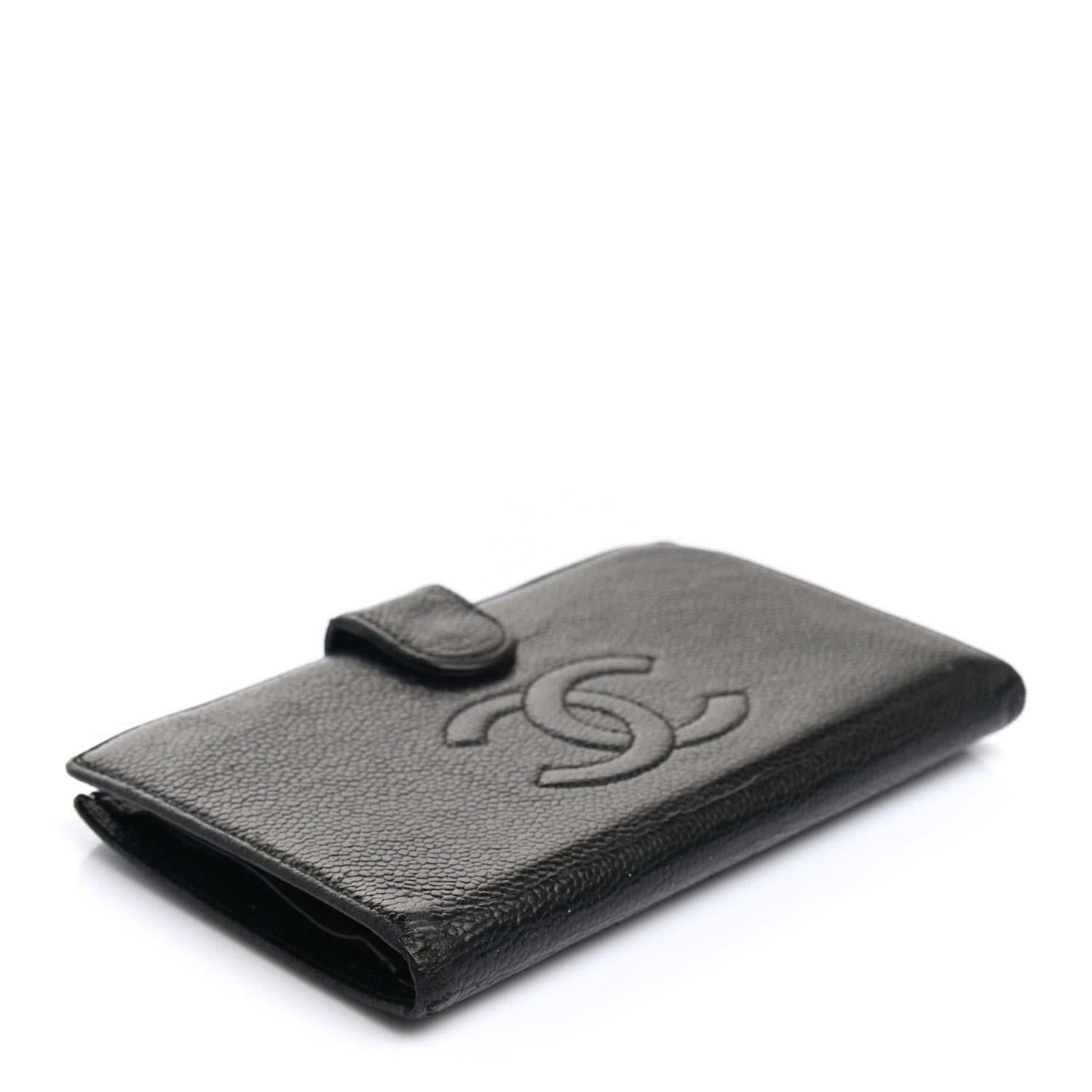Chanel Caviar Timeless CC French Wallet Black 4 of 9