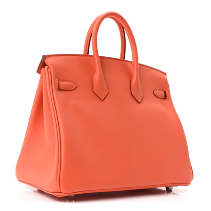 Hermes Swift Birkin 25 Orange 5 of 21