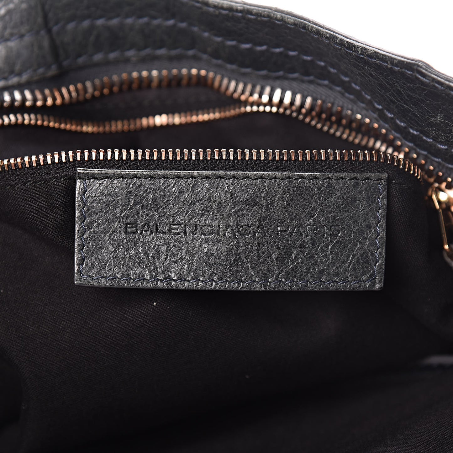 Agneau Giant 21 Rose Gold Hardware City Anthracite