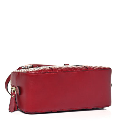 Gucci Soft Microguccissima Medium Crossbody Bag Rosso 6 of 11