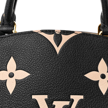 Louis Vuitton Empreinte Monogram Giant Petit Palais Black Beige 7 of 10