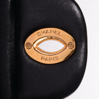 Chanel Lambskin XL Jumbo Flap Black 5 of 8