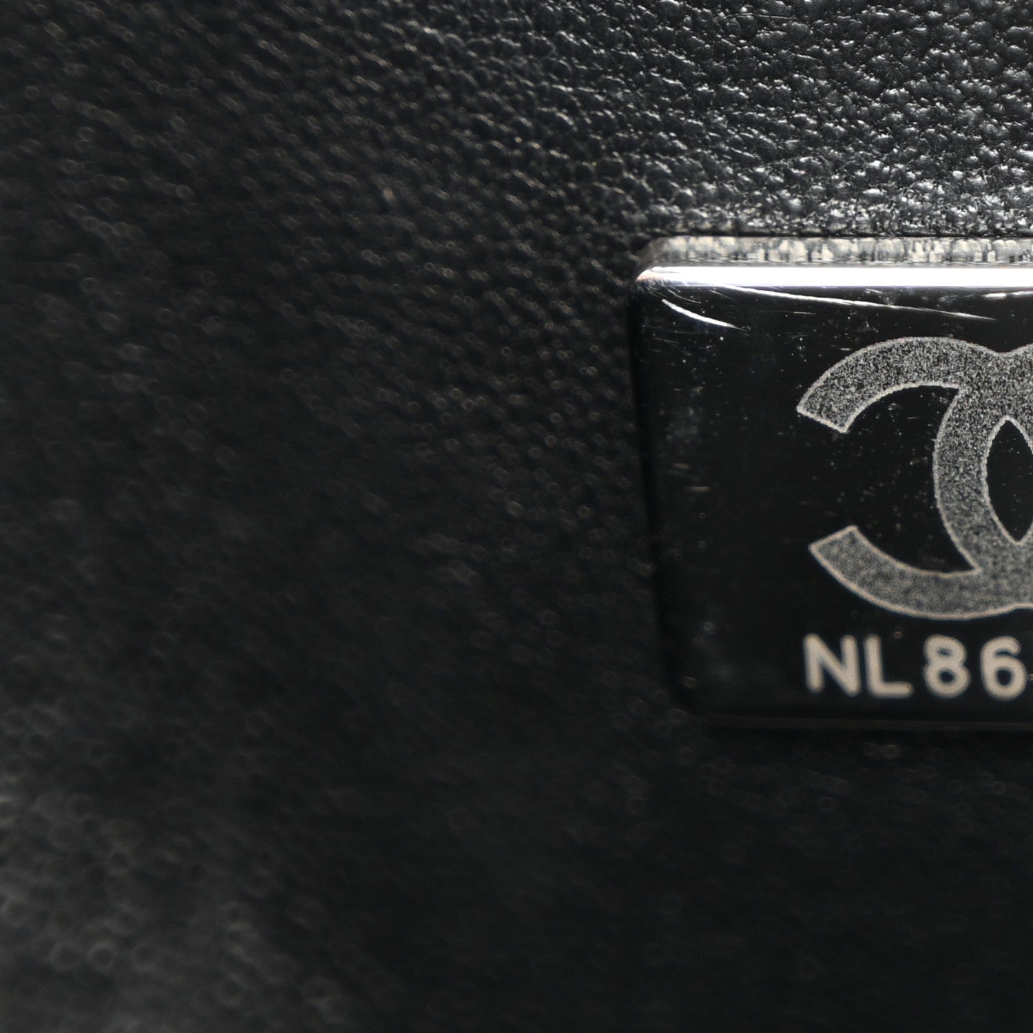Chanel Lambskin Quilted Medium Double Flap So Black 7 of 12