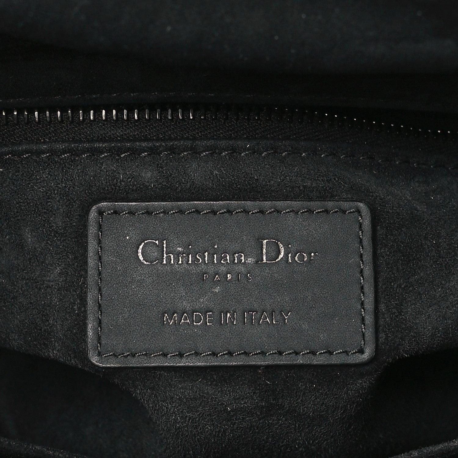 Christian Dior Ultra Matte Calfskin Cannage Small My ABCDior Lady Dior Black 6 of 9