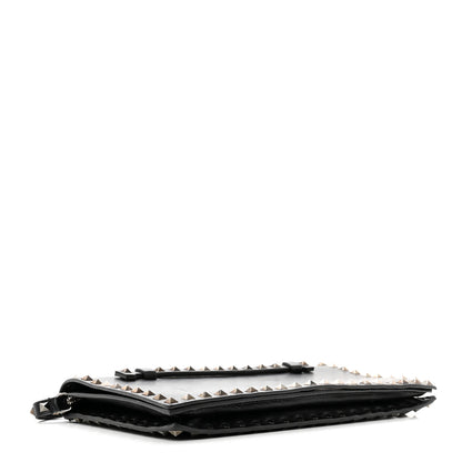 Valentino Garavani Nappa Rockstud Wristlet Clutch Black 4 of 8