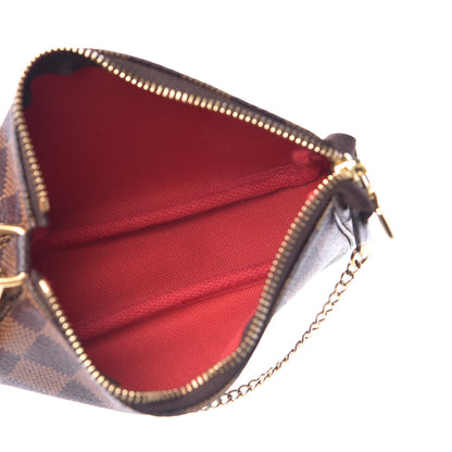 Louis Vuitton Damier Ebene Mini Pochette Accessories 5 of 8