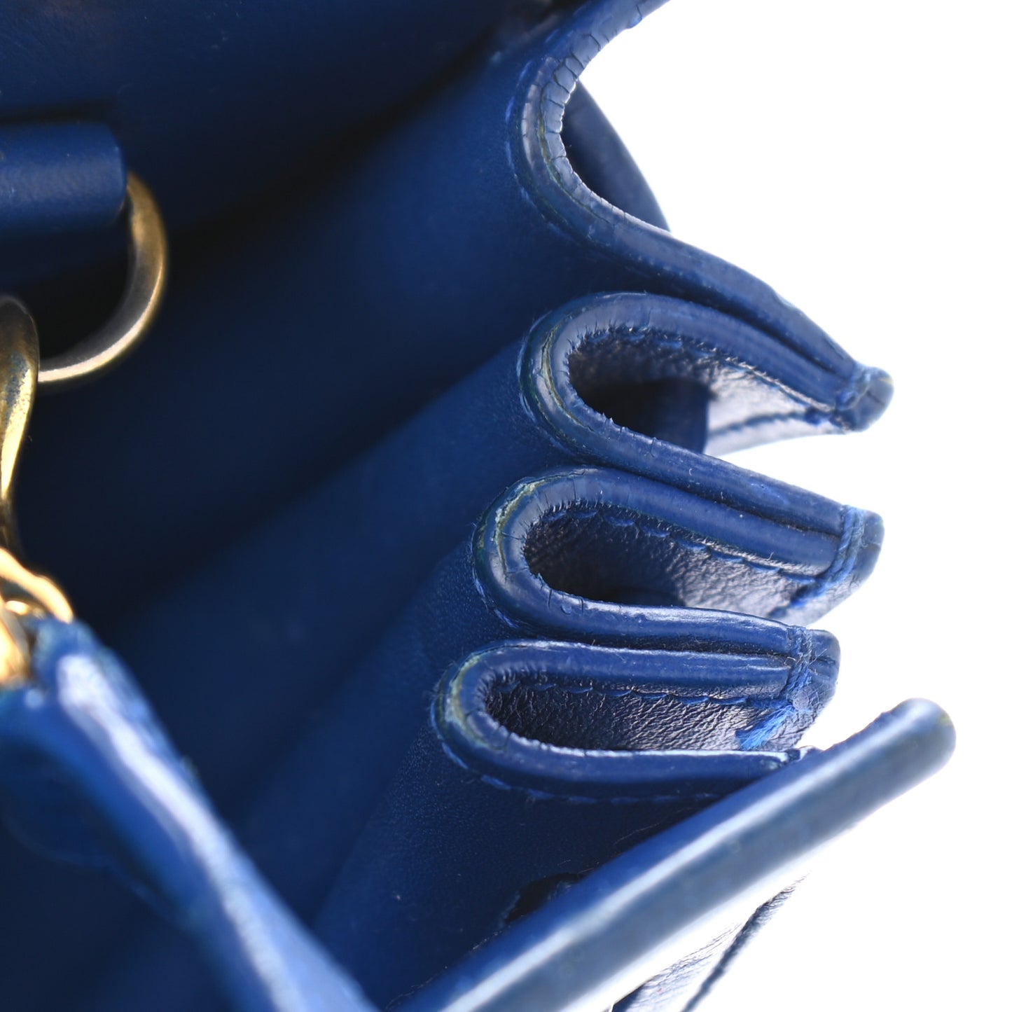 Calfskin Baby Sac De Jour Royal Blue