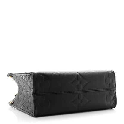 Louis Vuitton Empreinte Monogram Giant Onthego PM Black 4 of 10