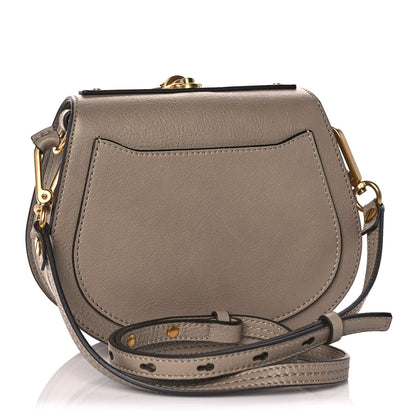 Chloe Calfskin Suede Small Nile Bracelet Bag Motty Grey 3 of 12