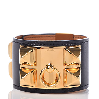 Hermes Box Collier de Chien CDC Bracelet S Black 3 of 7