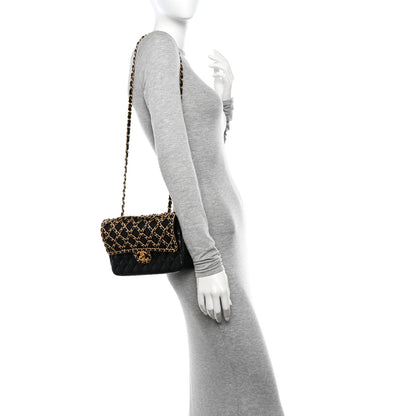 Chanel Lambskin Timeless Classic Chained Double Flap Black 3 of 10
