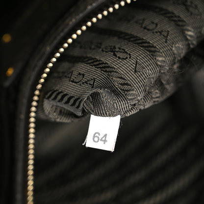 Prada Vitello Daino Tote Dark Green 6 of 19