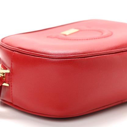 Salvatore Ferragamo Calfskin City Goncho Crossbody Camera Bag Red 5 of 10